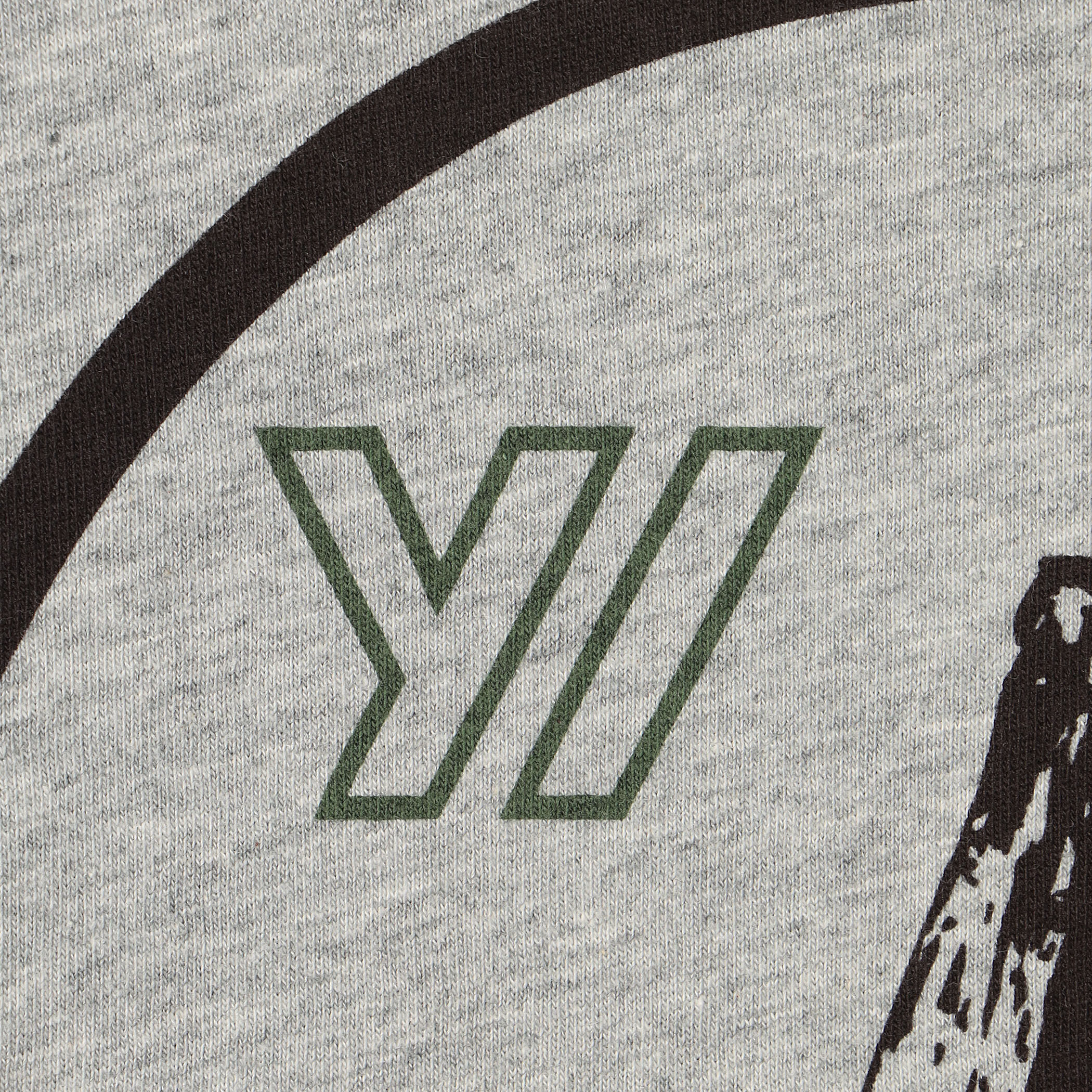 YOSEMITE グラフィックプリント ロングスリーブプルオーバー