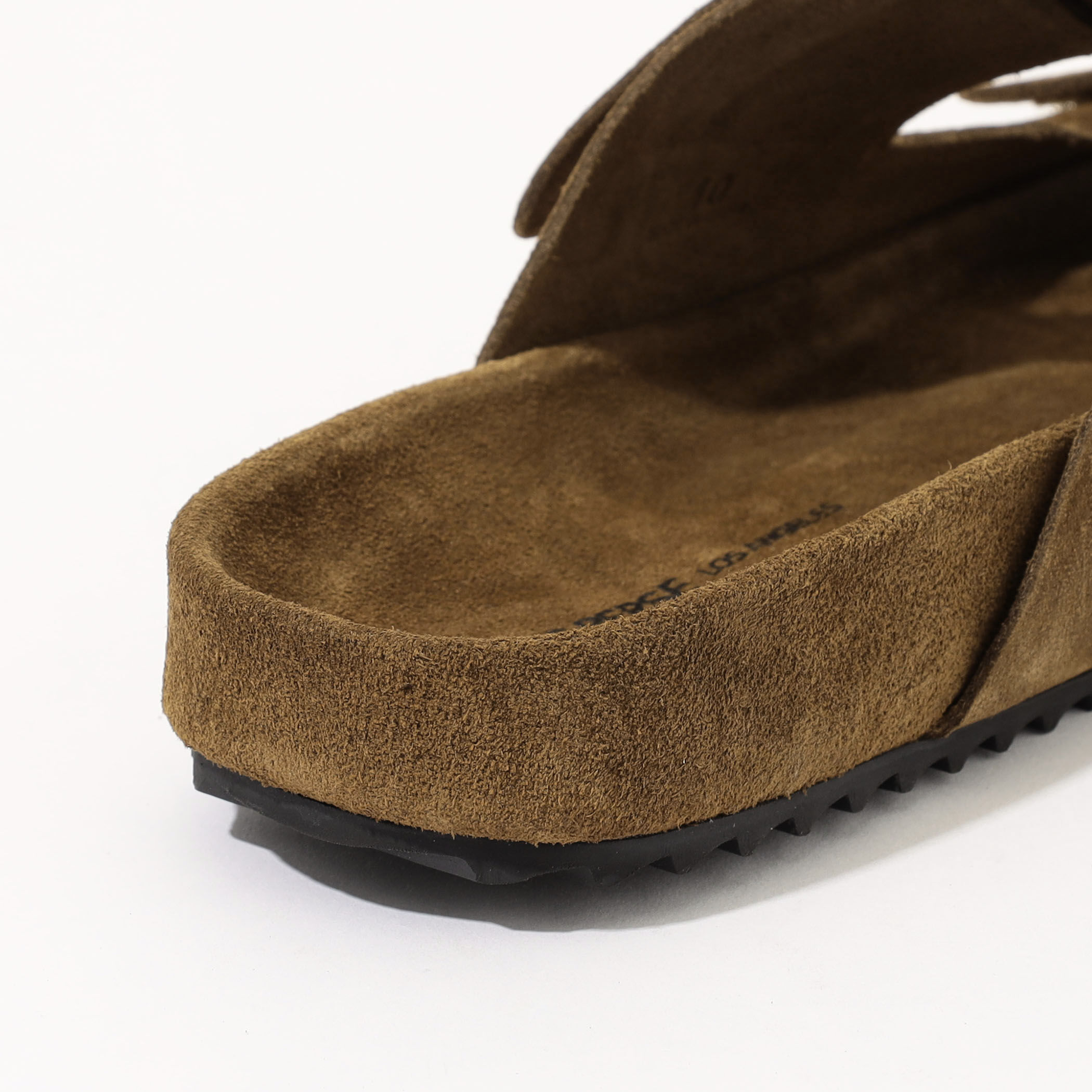 スエード ダブルストラップサンダル SMTSU8357｜トゥモローランド 公式通販