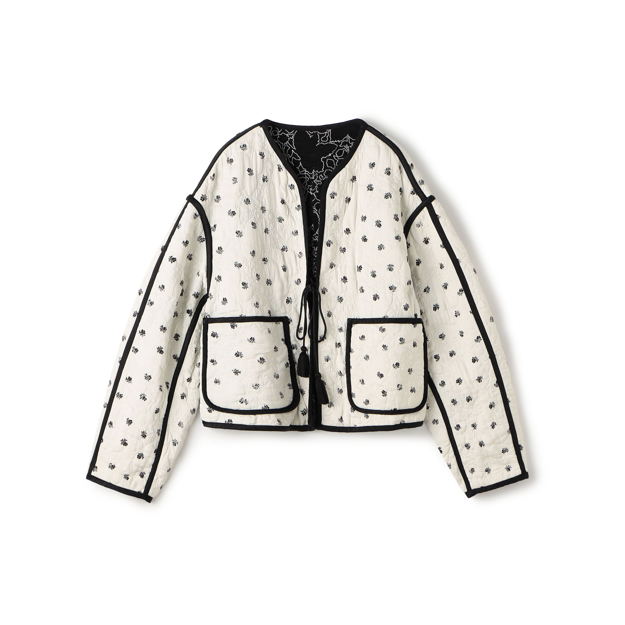 レーヨンサテンキルト リバーシブルジャケット｜トゥモローランド 公式通販