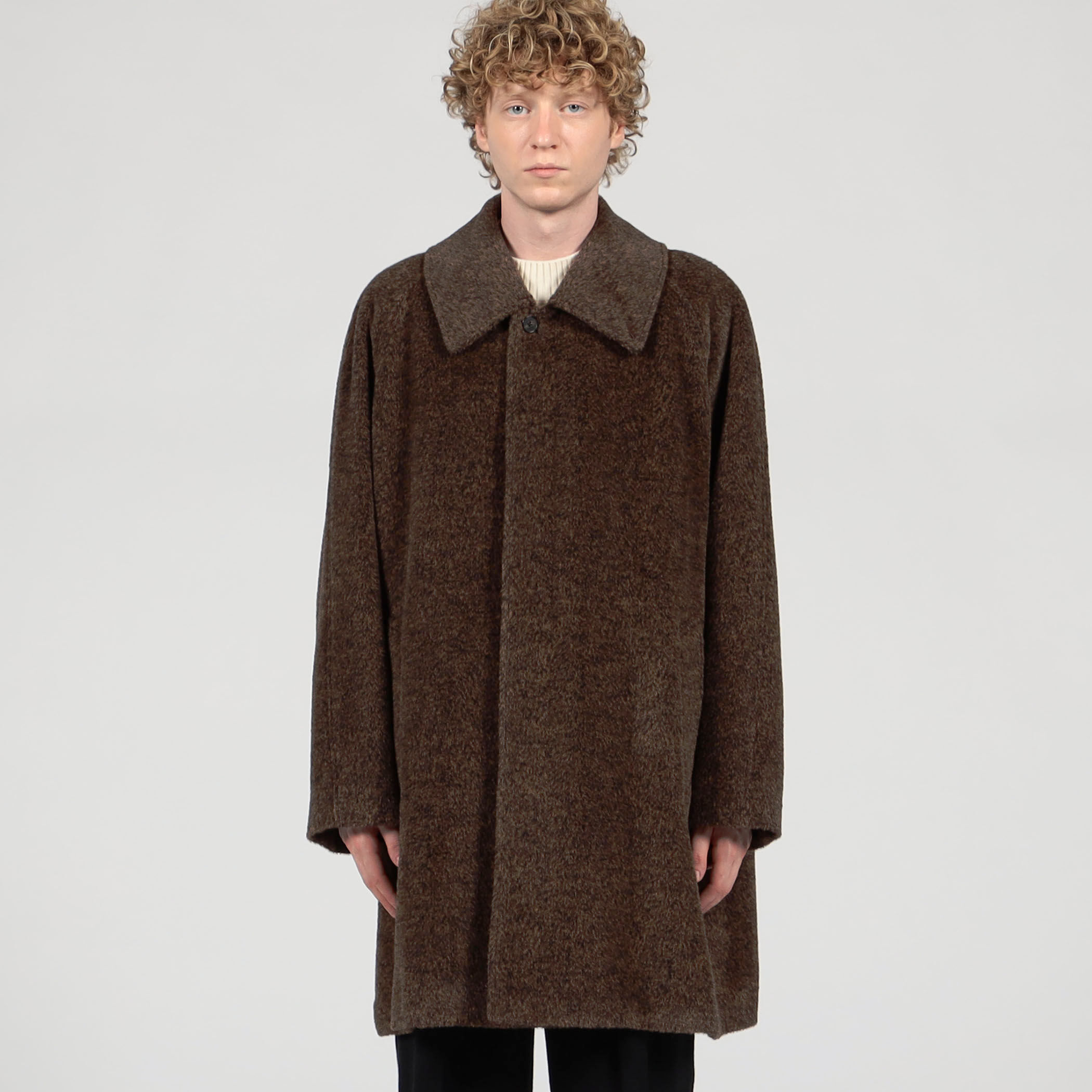 別注】The CLASIK SHORT MAC COAT DORMEUIL LUXURY OVERCOATINGS