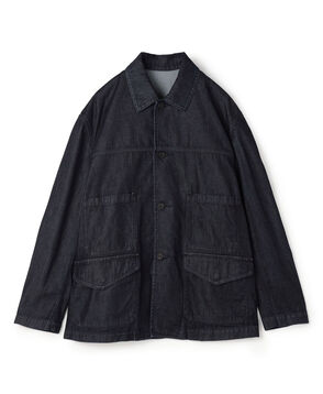 ピマコットンデニム ハンティングジャケット