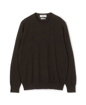 TOMORROWLAND tricot スーパーファインメリノウール クルーネックプルオーバー S-WOOL