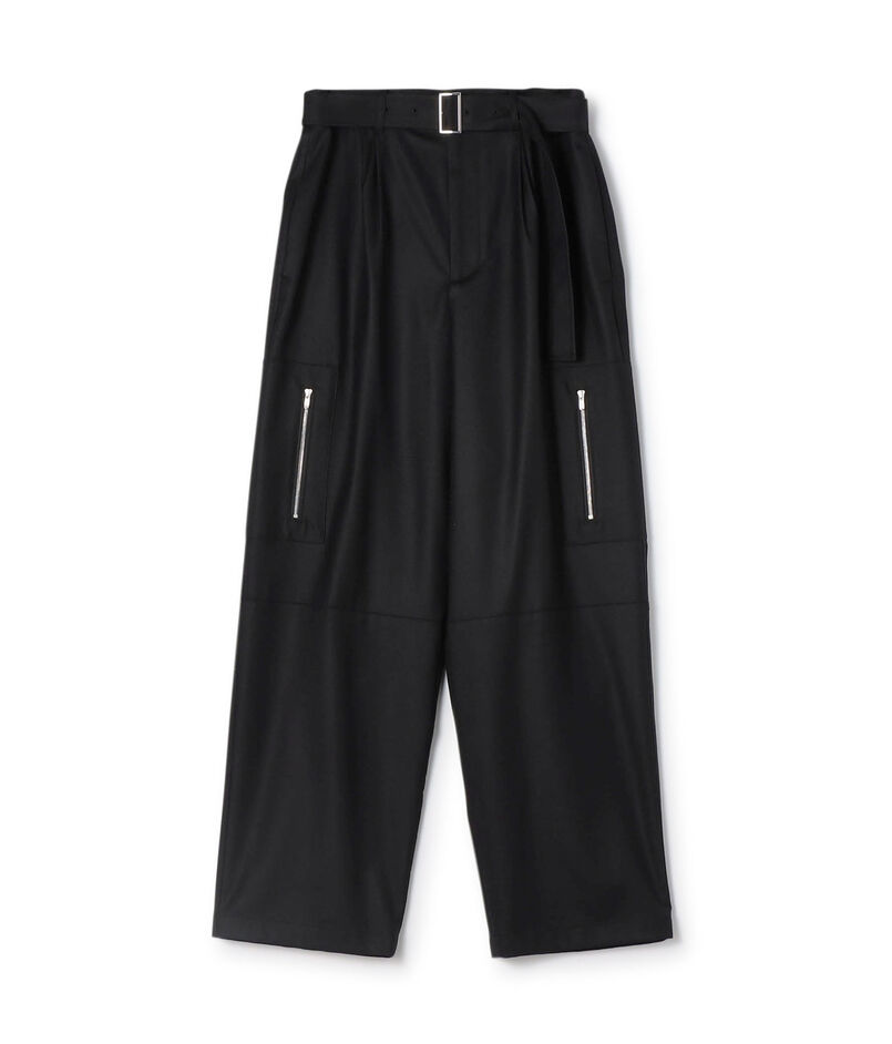 ライトフラノストレッチ  アウトポケットカーゴパンツ