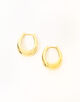TOM WOOD Liz ゴールドフープピアス
