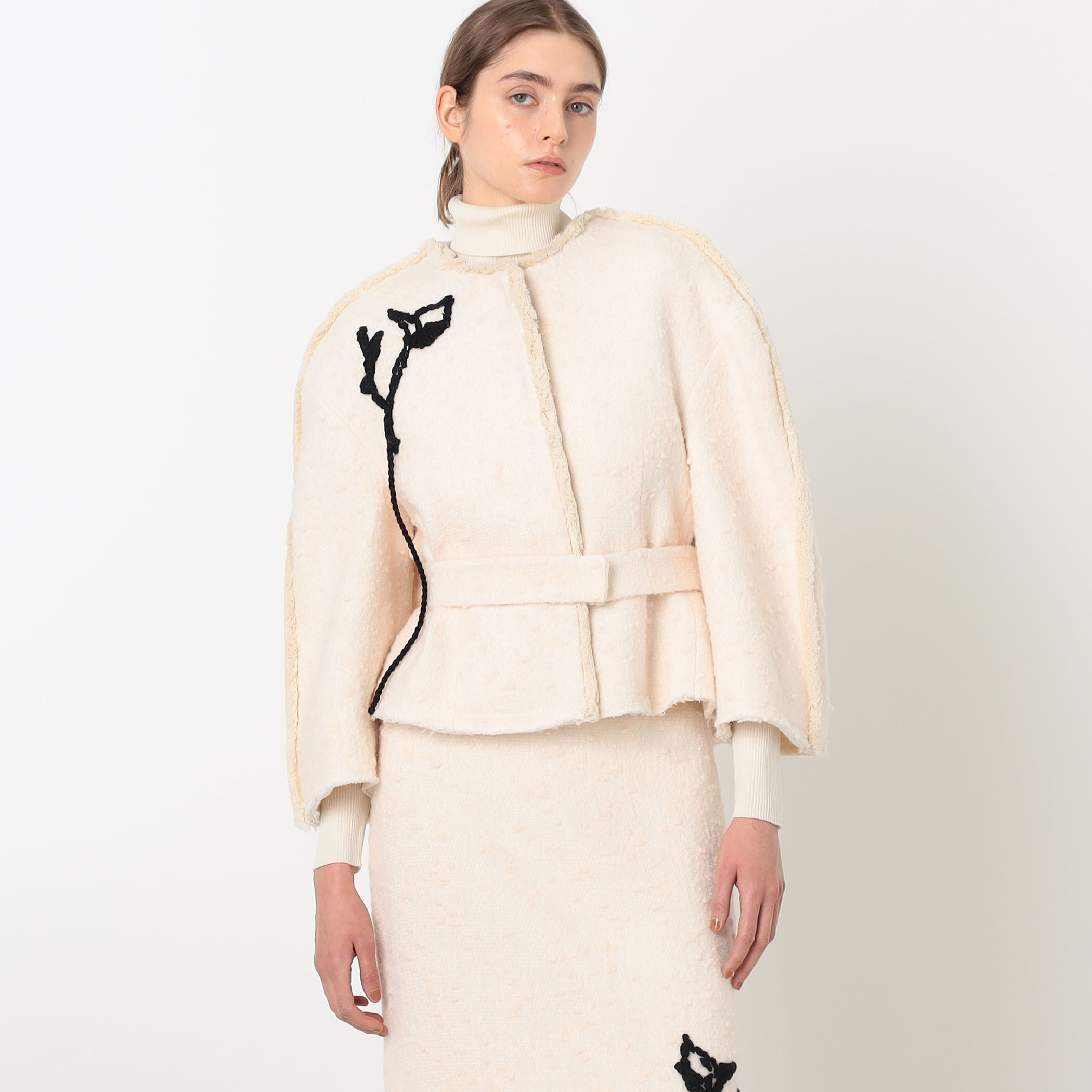 ERDEM COCOON CROPPED ジャケット｜トゥモローランド 公式サイト