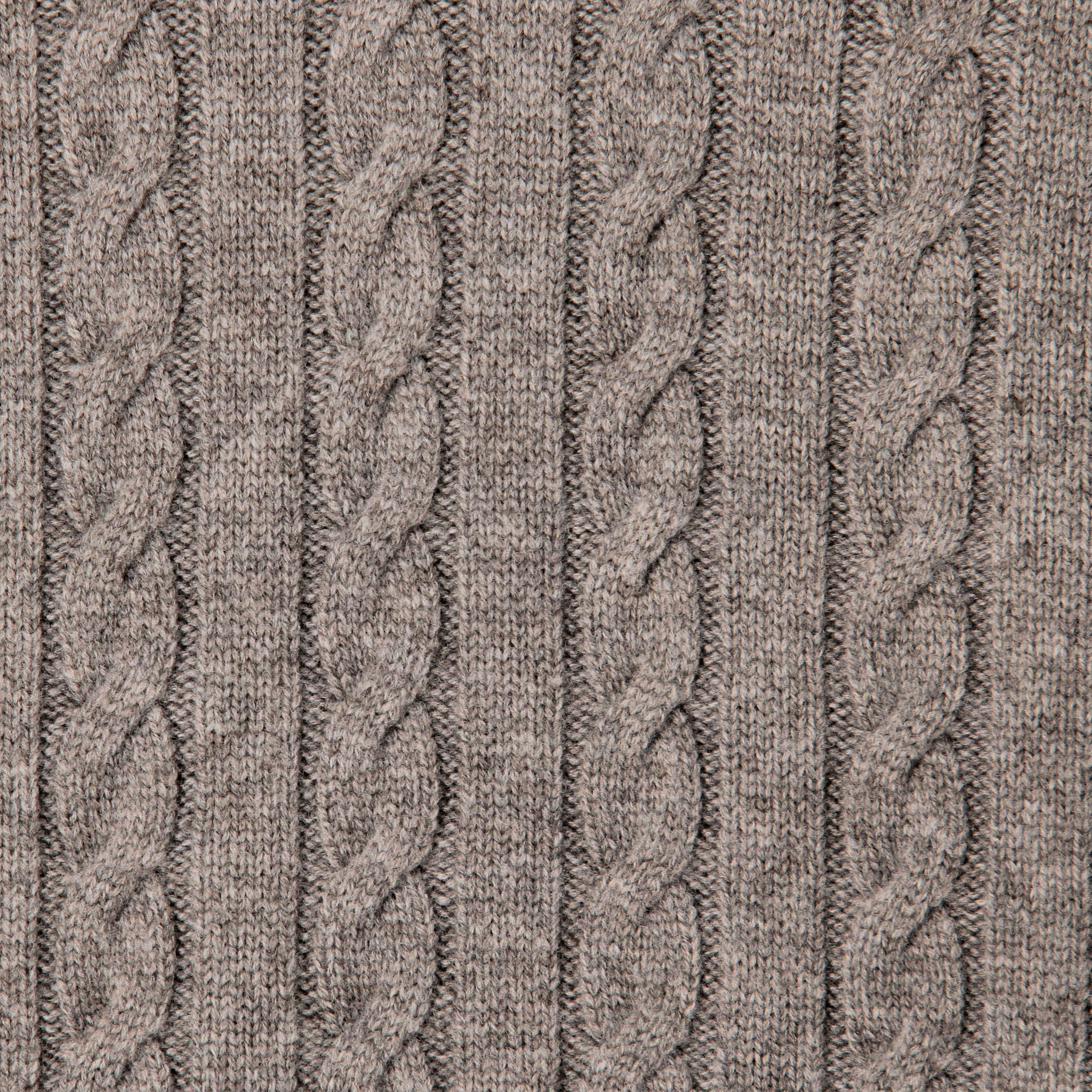 TOMORROWLAND tricot スーパーファインラムウール ケーブルニット