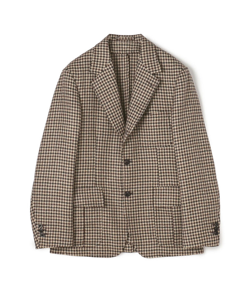 ベビーアルパカツイード ハンティングジャケット DORMEUIL