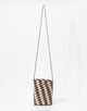 【別注】Aeta×SUPER A MARKET カウレザー スリムバスケット ショルダーバッグ