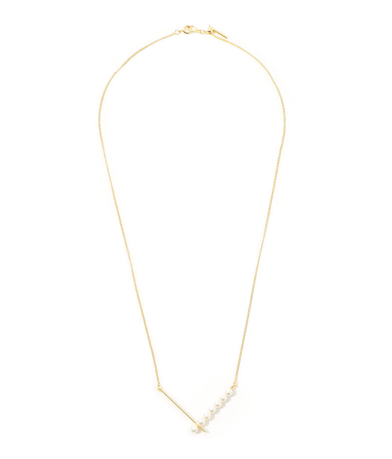 【別注】januka NEW V パールネックレス