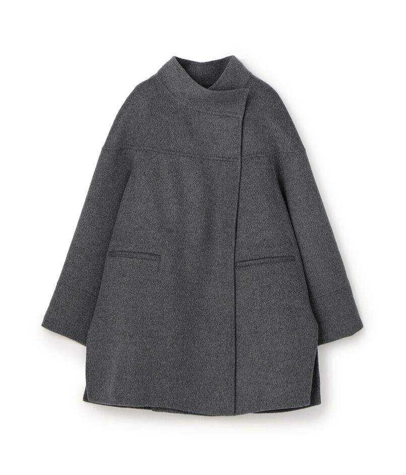 スーパーダブルフェイス スタンドカラーコート スーパーダブルフェイス スタンドカラーコート