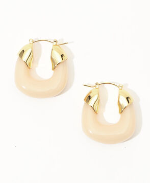 Lizzie Fortunato MINI ORGANIC HOOP ピアス