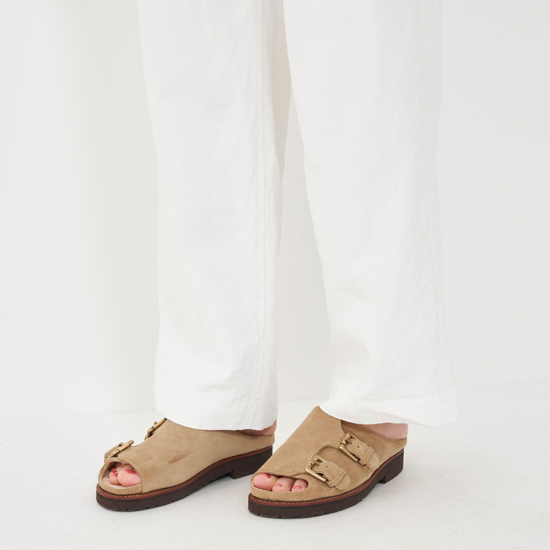 ロータ　イタリア製　リネン　グルカパンツ　44 ロータ イタリア製 リネン グルカパンツ 44 言わずもがなの憧れ