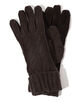 MAZZOLENI カシミヤニット×ラムスキンヌバックコンビグローブ