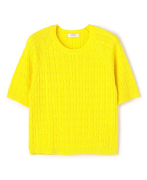 ギザケーブル ハーフスリーブプルオーバー