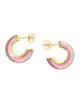 LUCAS JACK Hoop earrings