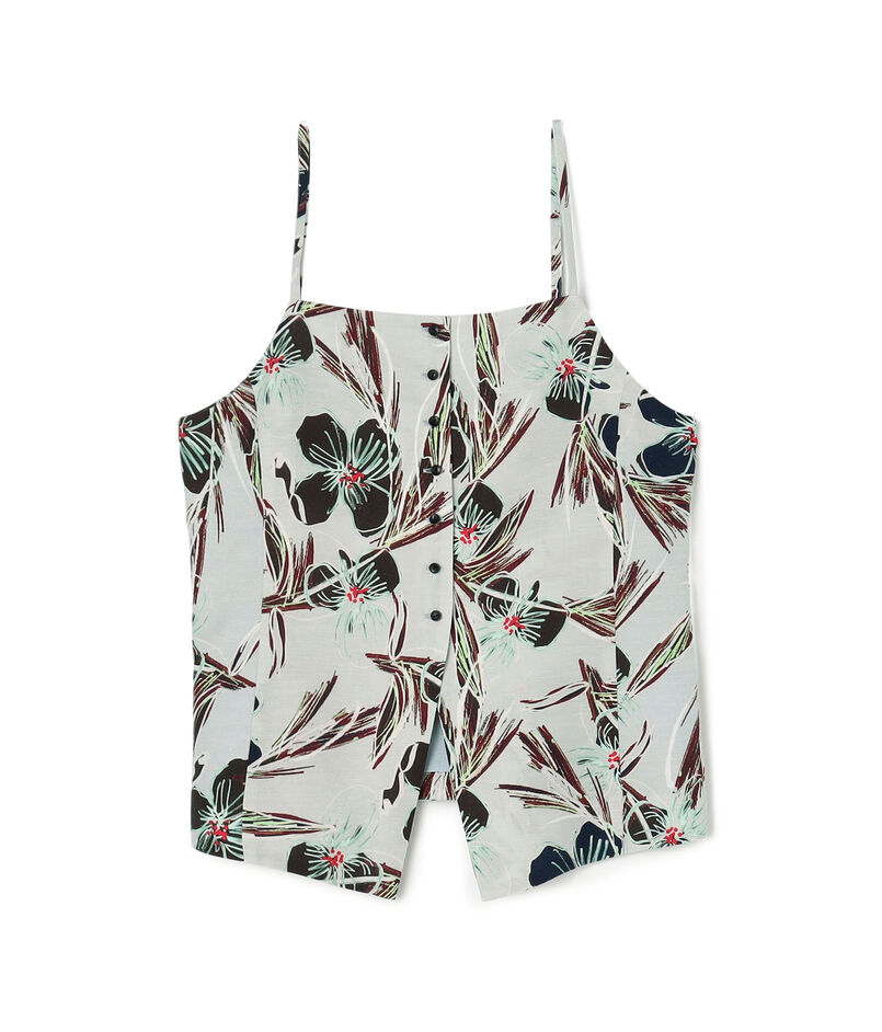 チェロキープリント キャミソールブラウス