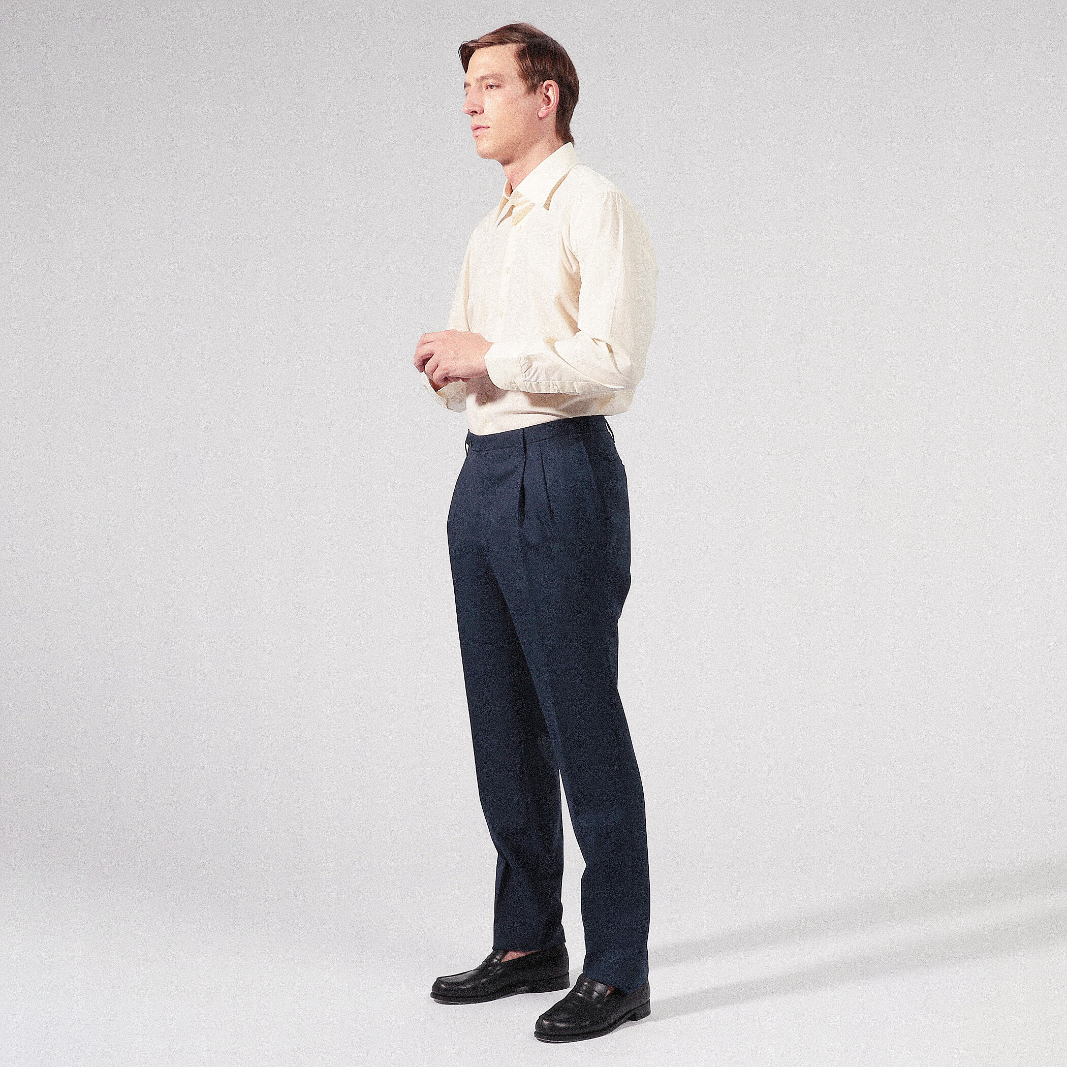 24AW Rota 2インプリーツ ウール フランネル スラックス パンツ 24AW Rota 2インプリーツ ウール フランネル スラックス パンツ 2