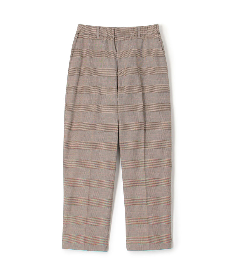 コットンオックスストレッチ スリムパンツ