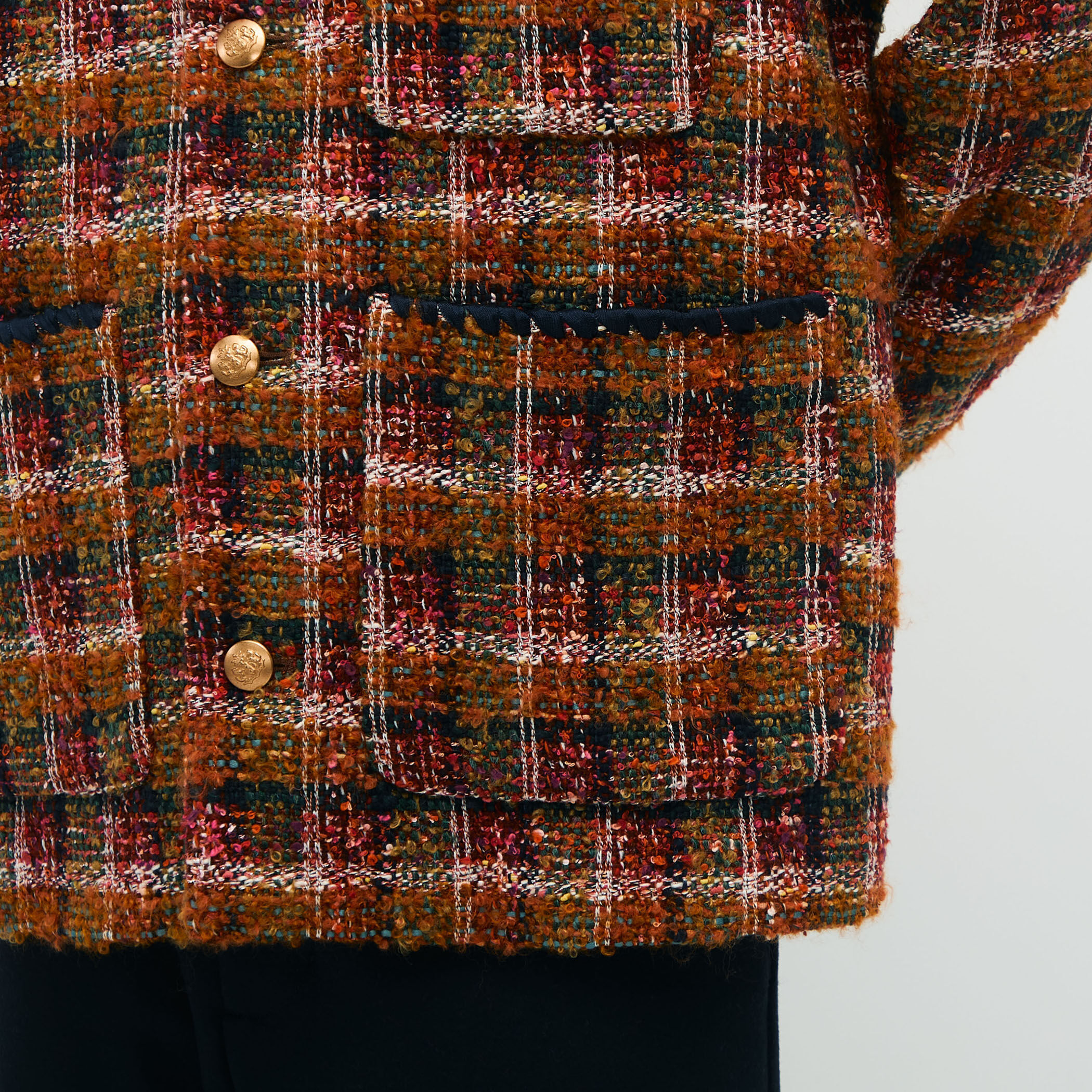 CABaN ループツイード ノーカラージャケット｜トゥモローランド 公式通販