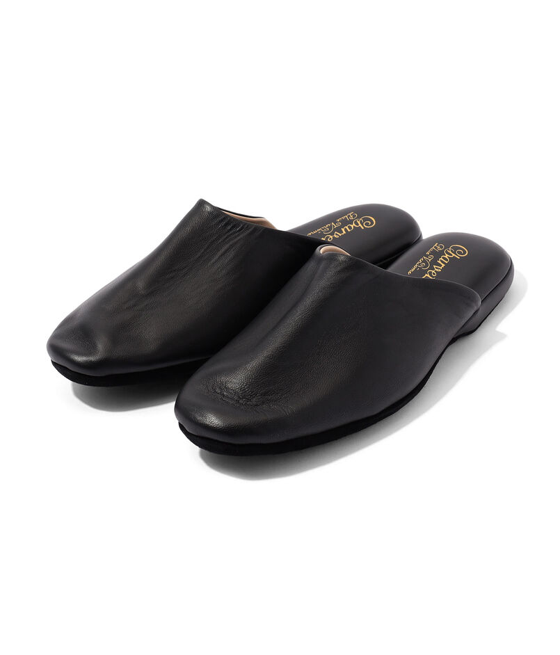 Charvet ナッパレザー スリッパ―