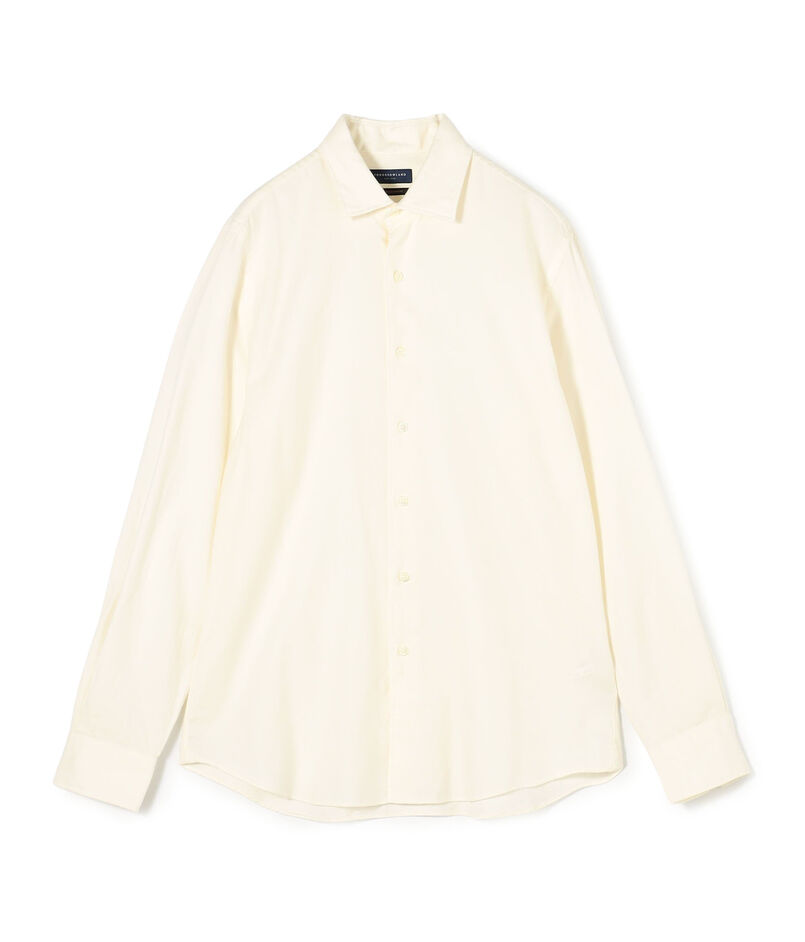 コットンカシミヤフランネル ロングスリーブシャツ