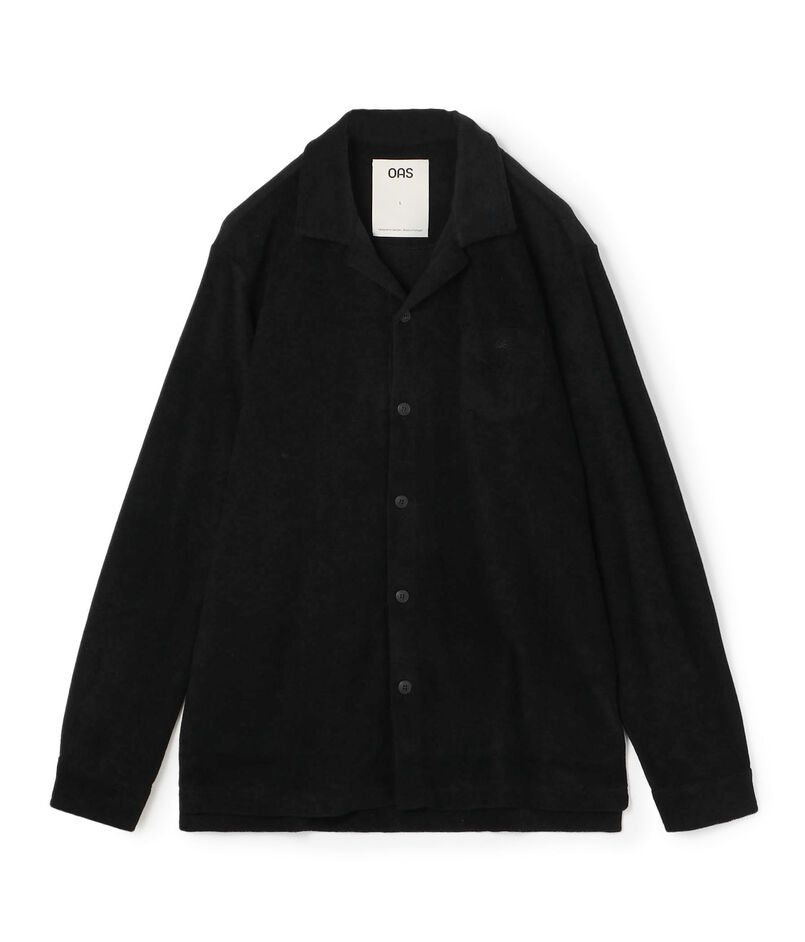【別注】OAS&times;Edition BLACK TERRY CAMISA SHIRT