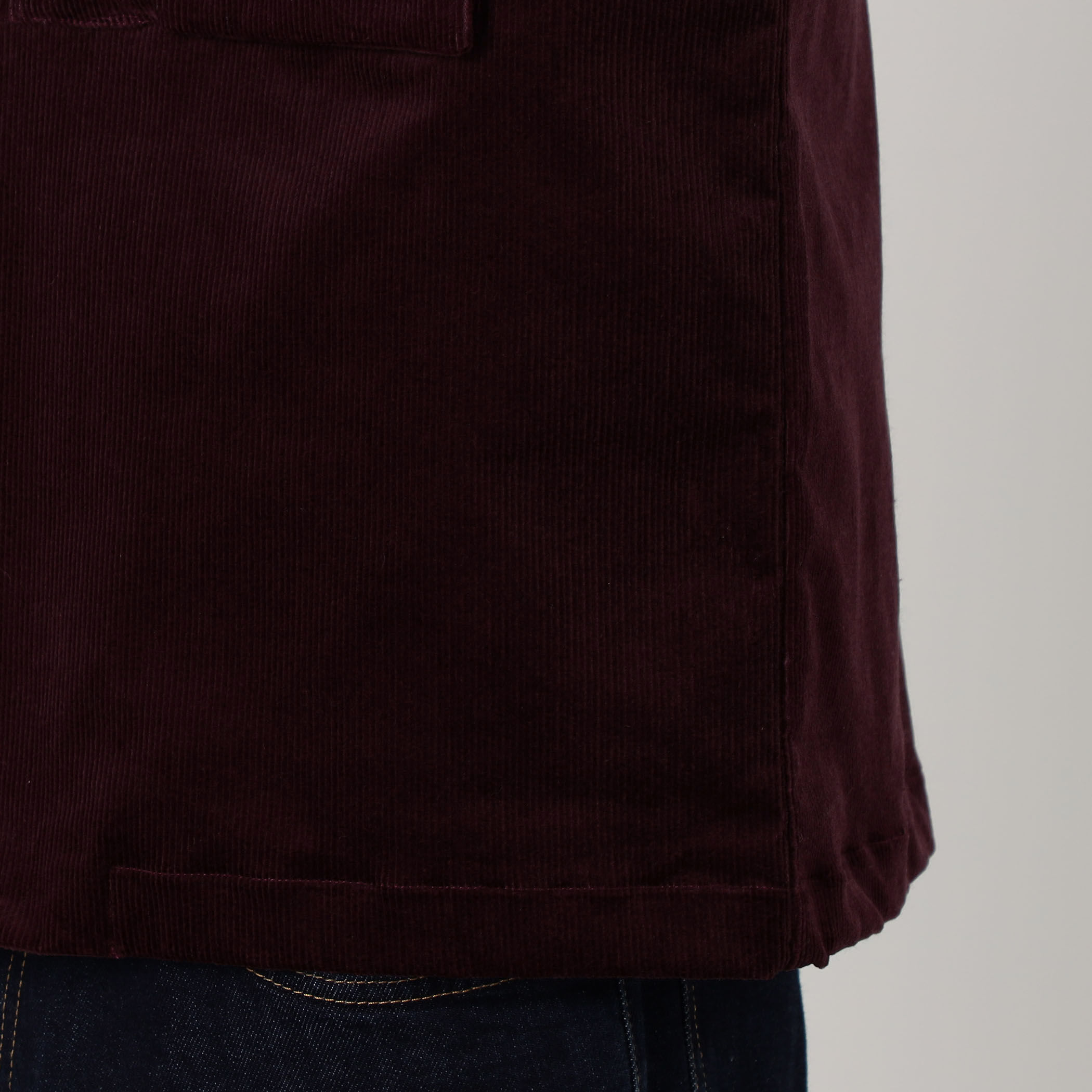 別注】GUY ROVER ストレッチコーデュロイ シャツブルゾン