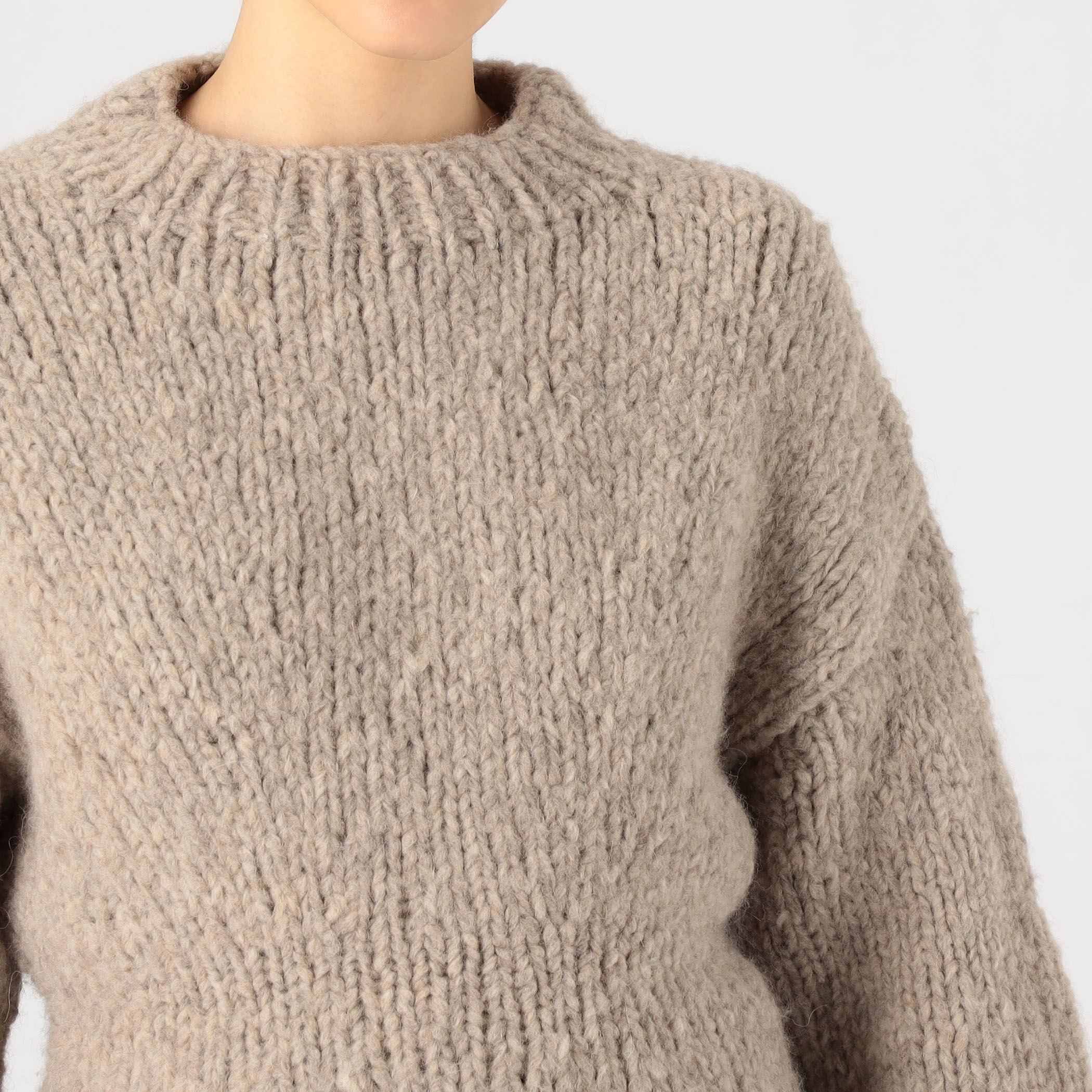 Lauren Manoogian HANDKNIT PEPLUM プルオーバーニット