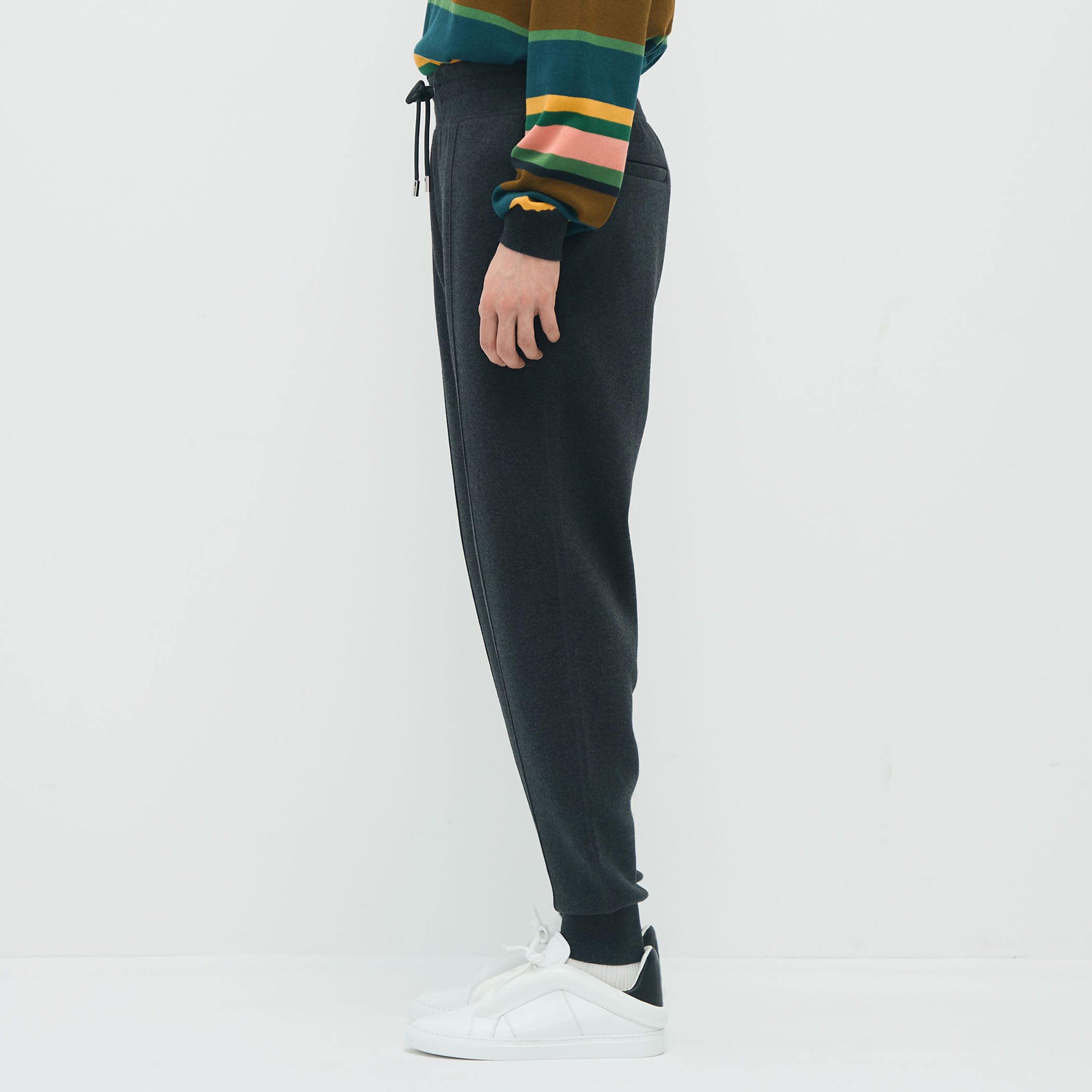 【TheRow】Teo コットン カシミヤ パンツ ベージュ Russel コットンとリネン製のパンツ ベージュ – The Row