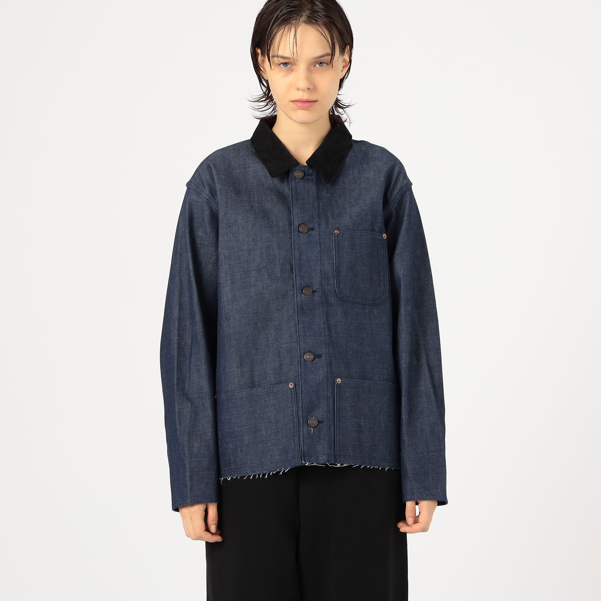 rinrin250418 ✨45rpm デニムカバーオール テーラード rinrin250418 ✨45rpm デニムカバーオール テーラード 2025年