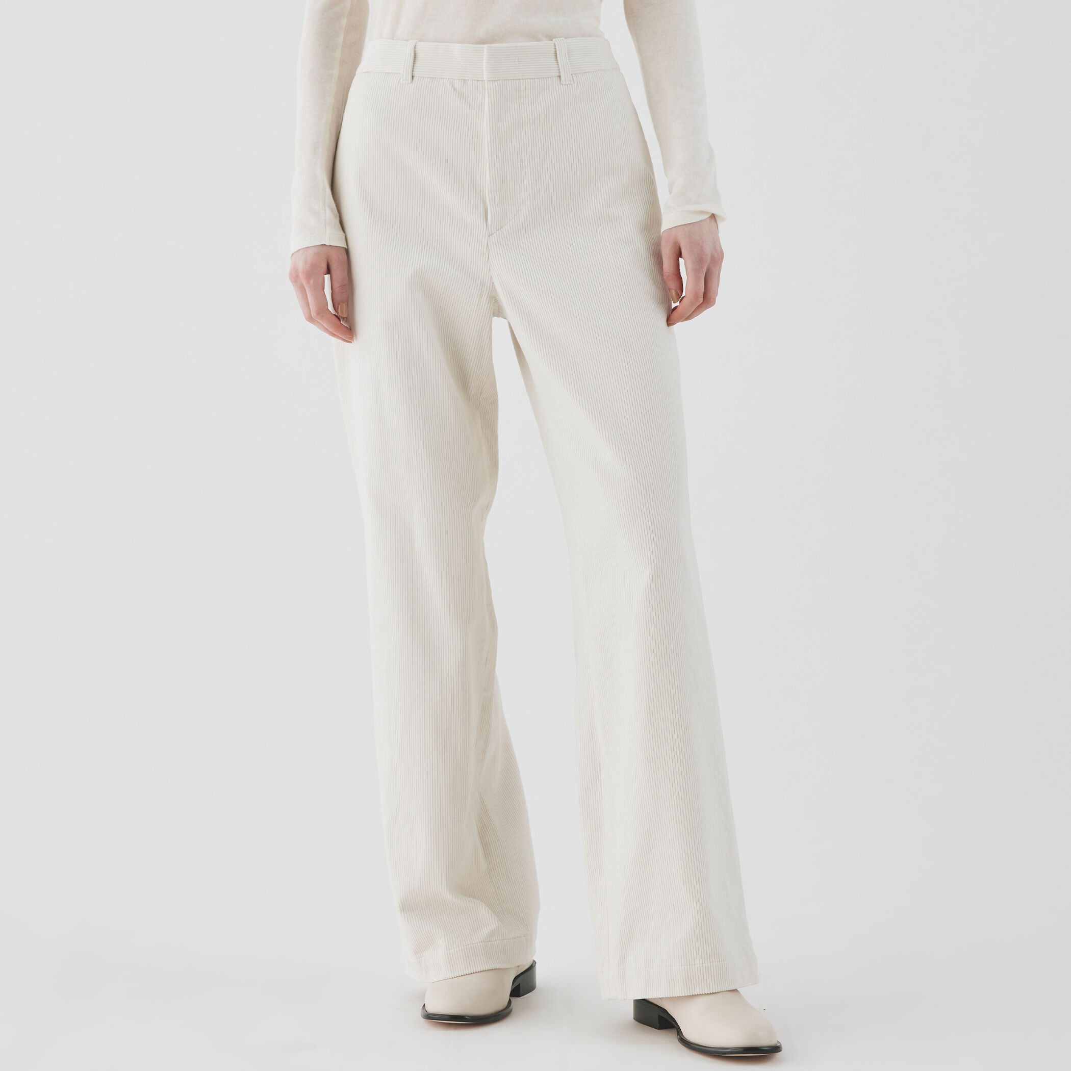 GALERIE VIE カラーコーデュロイパンツ　トゥモローランド シャンカールコーデュロイ ストレートパンツ｜トゥモローランド 公式通販