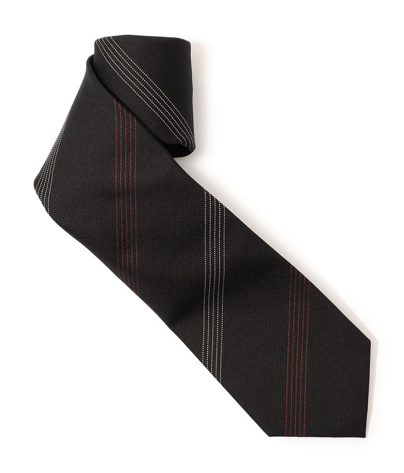 TOMORROWLAND シルクジャガード レジメンタルストライプネクタイ