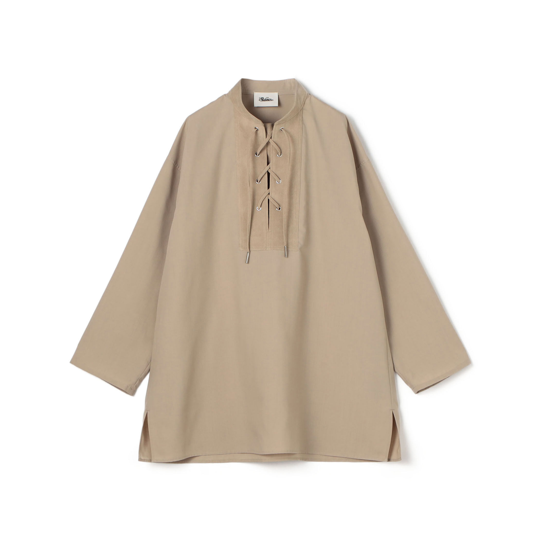 Edition×THE RERACS Collaboration Label LACE-UP PULLOVER ...