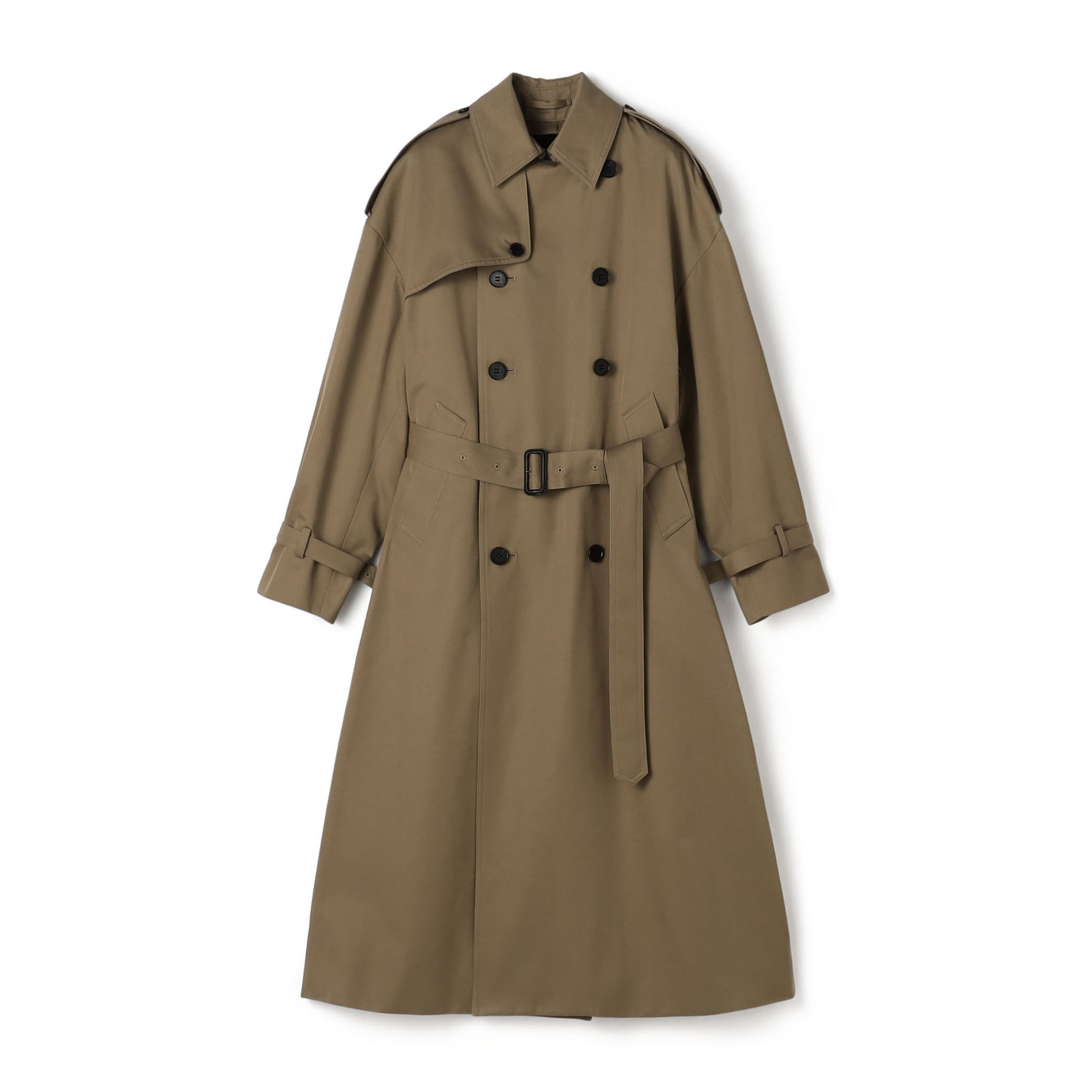 HYKE BIG+LONG トレンチコート　BIGフィット　ライナー付き　M TRENCH COAT／BIG FIT 17444 | HYKE