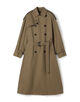 HYKE TRENCH COAT BIG FIT