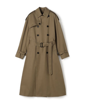 HYKE TRENCH COAT BIG FIT