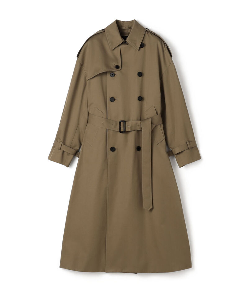HYKE TRENCH COAT BIG FIT
