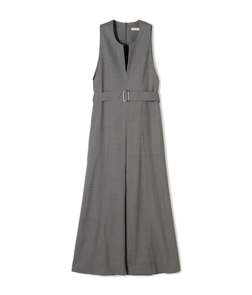 ポリエステルウールバラシャ ジャンプスーツ