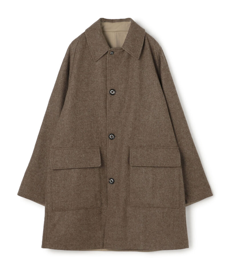 【別注】INVERTERE ウールコットン リバーシブルコート