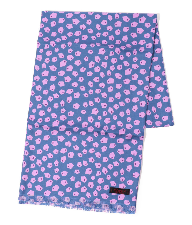 Charvet シルクプリント スカーフ