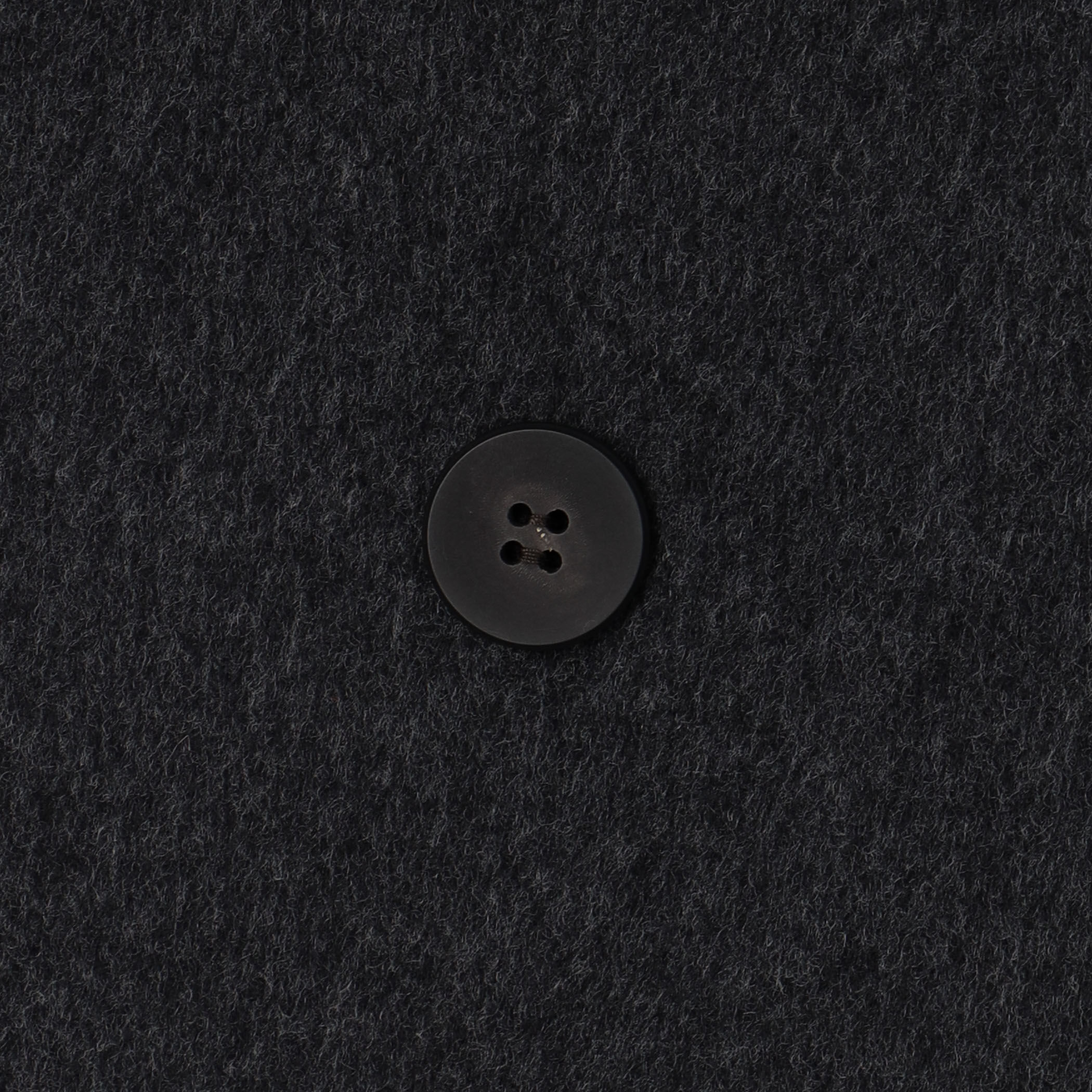 ウールダブルフェイス カラーレス ショートトレンチコート