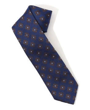 STEFANO BIGI シルクジャガード 小紋柄ネクタイ