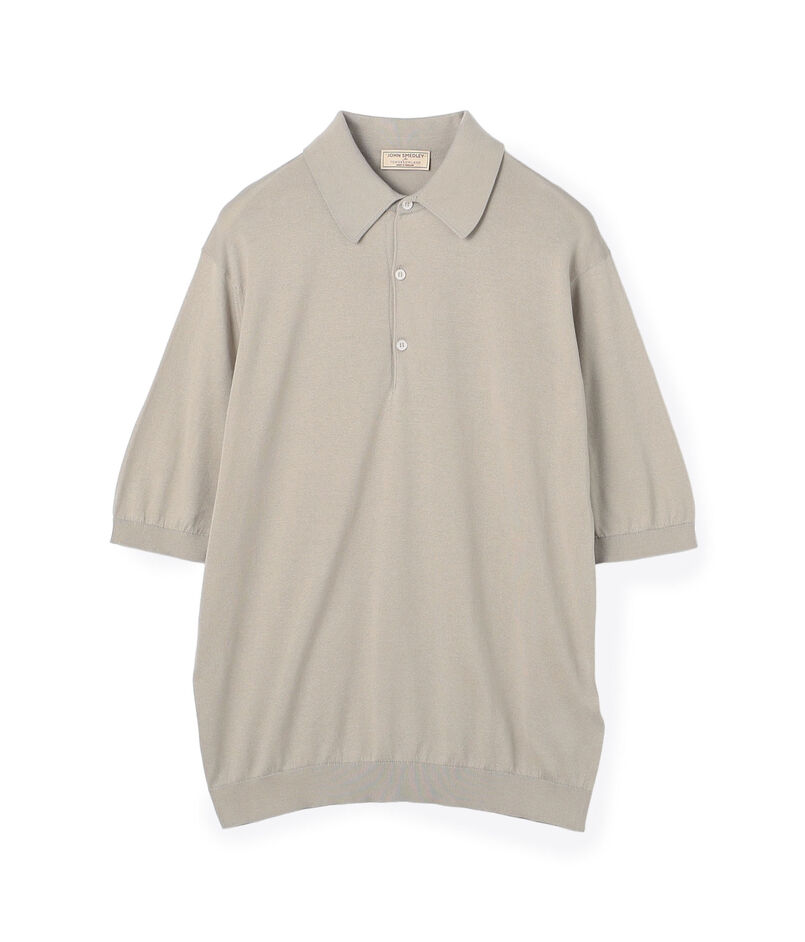 【別注J】JOHN SMEDLEY 30Gシーアイランドコットン ニットポロ ISIS