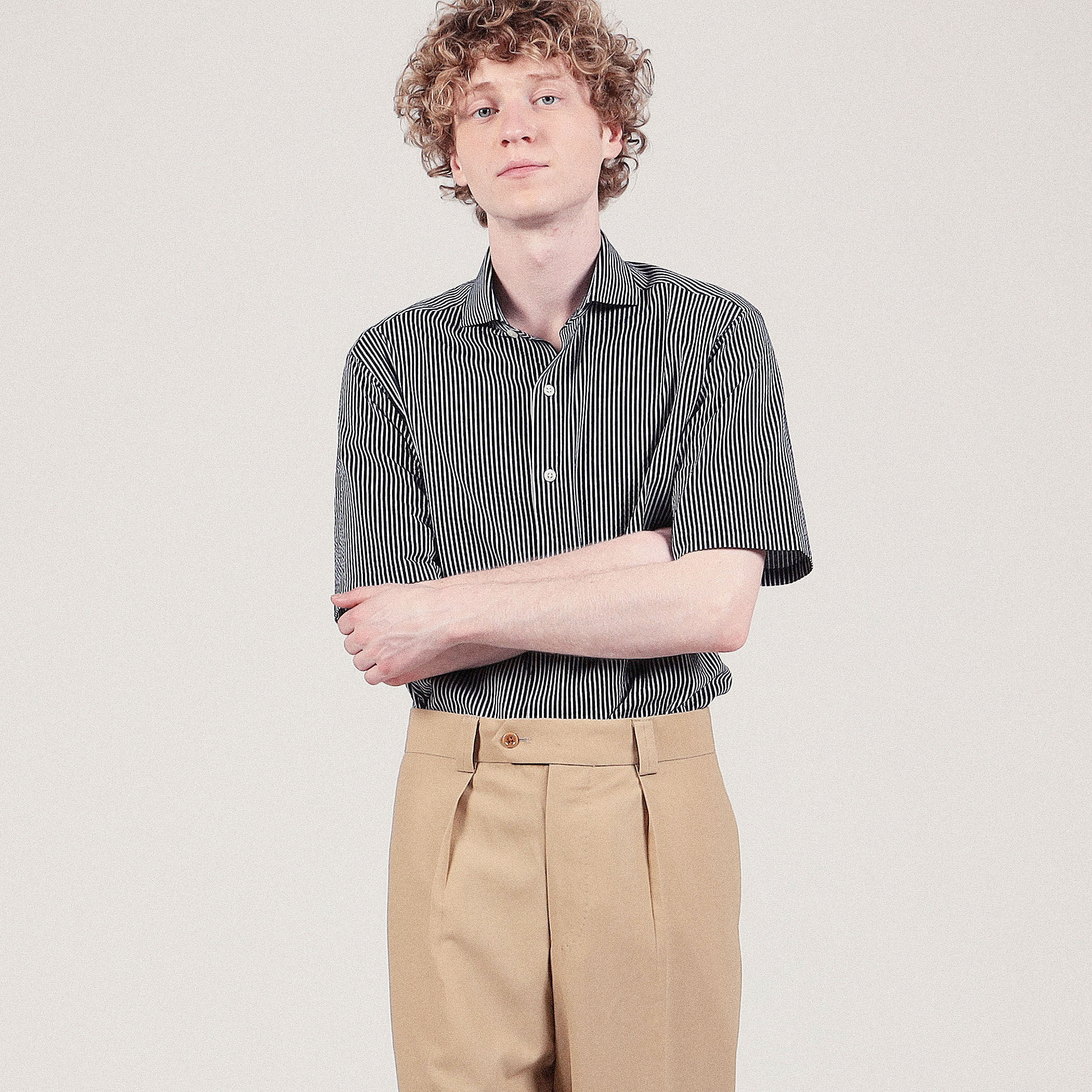 36ゲージコットンポリエステルニット カッターウェイシャツ