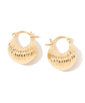 RAGBAG ゴールド フープピアス