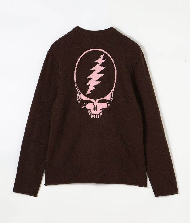 GRATEFUL DEAD リサイクルドカシミヤ バックプリントプルオーバー MRBC3426GM