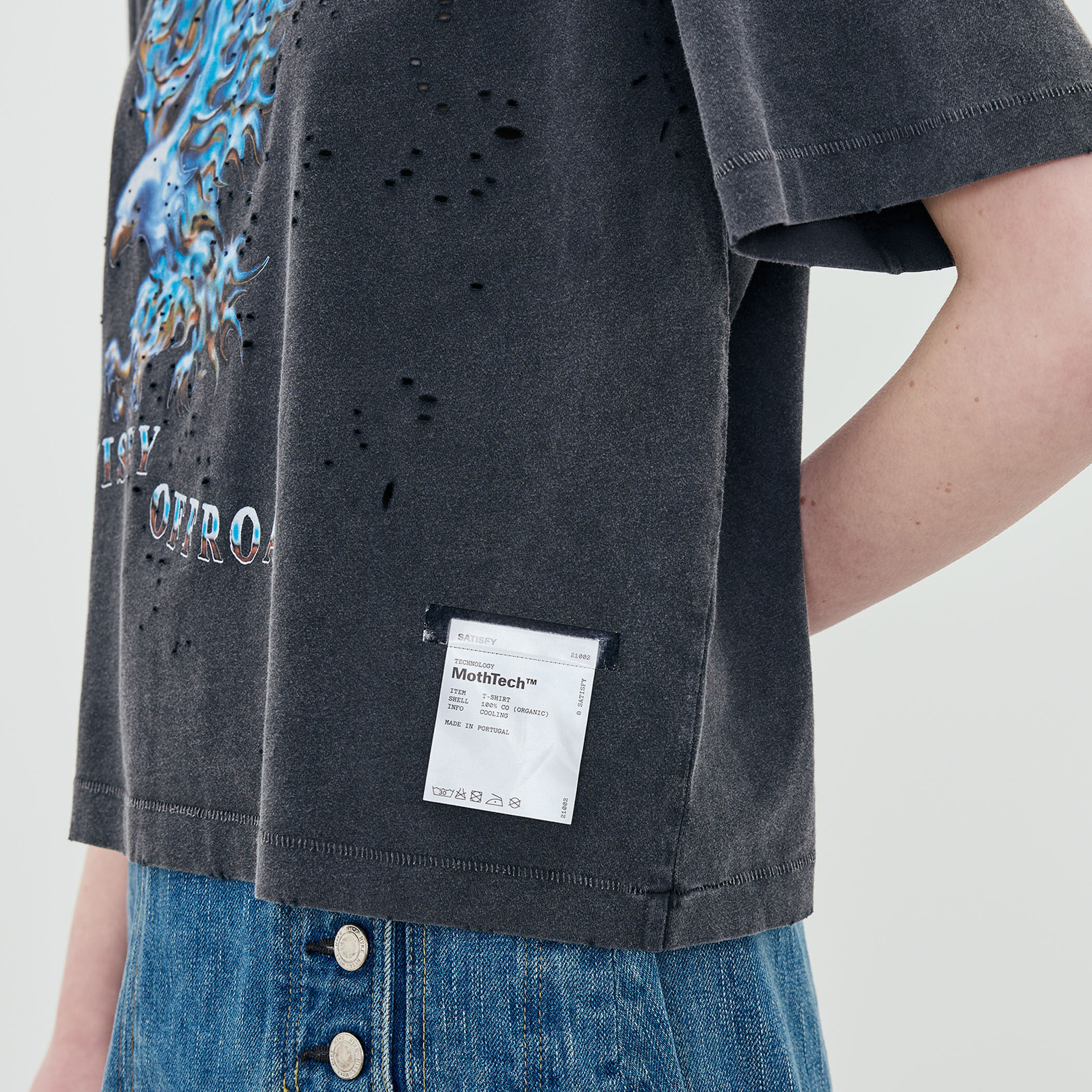 SATISFY MothTech T-Shirt プリントTシャツ｜トゥモローランド 公式サイト