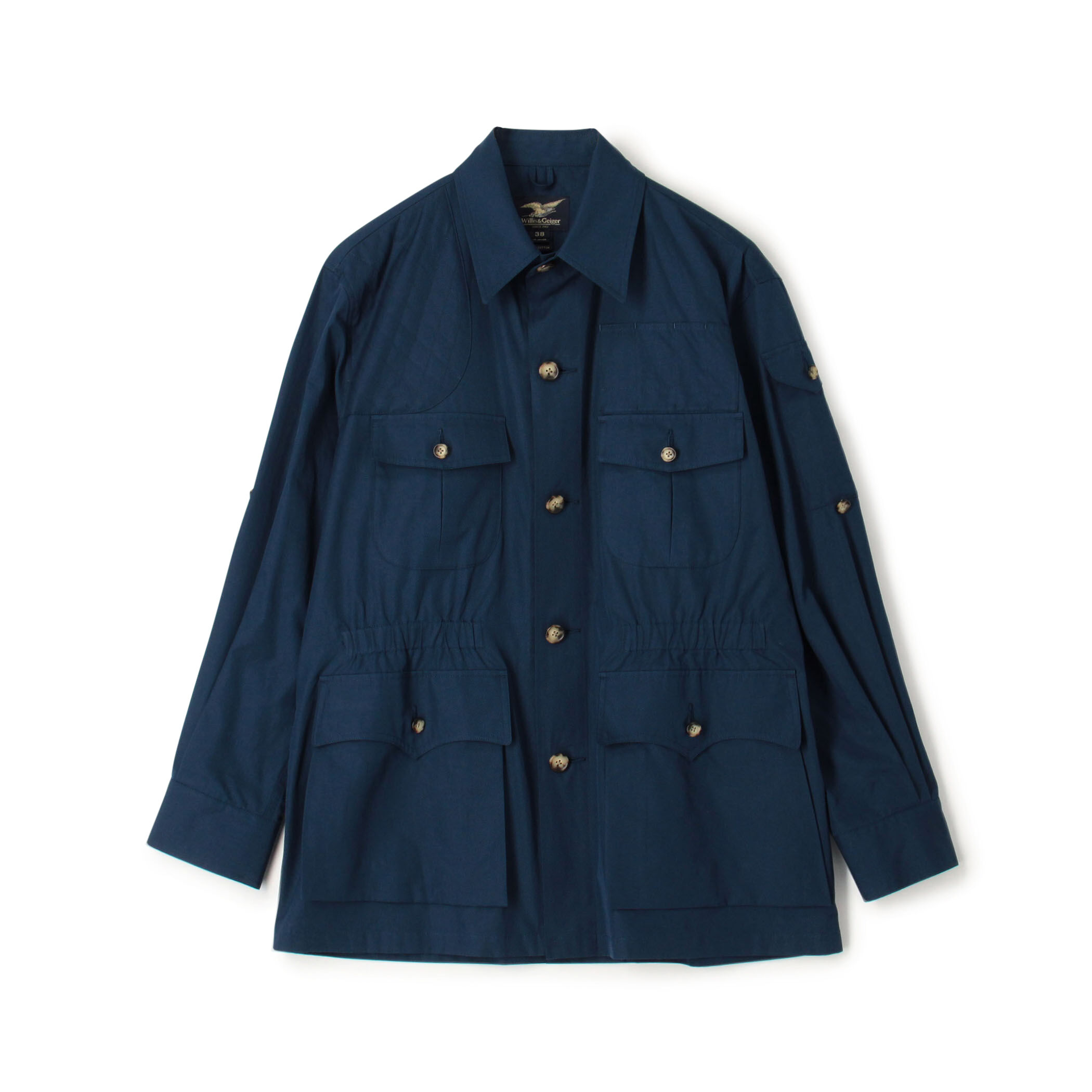 2024新商品 別注】Willis&Geiger シャツブルゾン コットン ジャケット・アウター