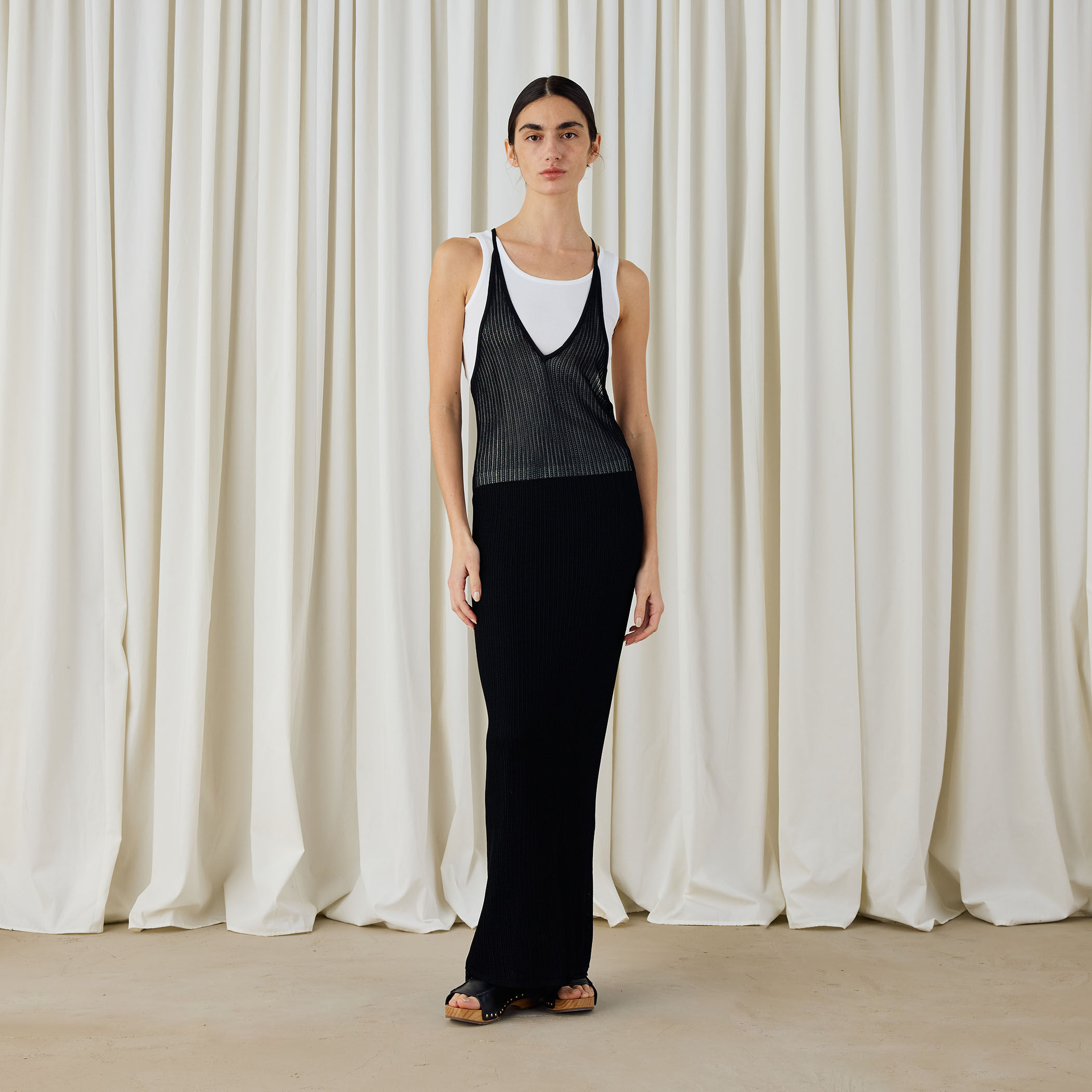 マットレーヨンキャミソールドレス｜トゥモローランド 公式通販