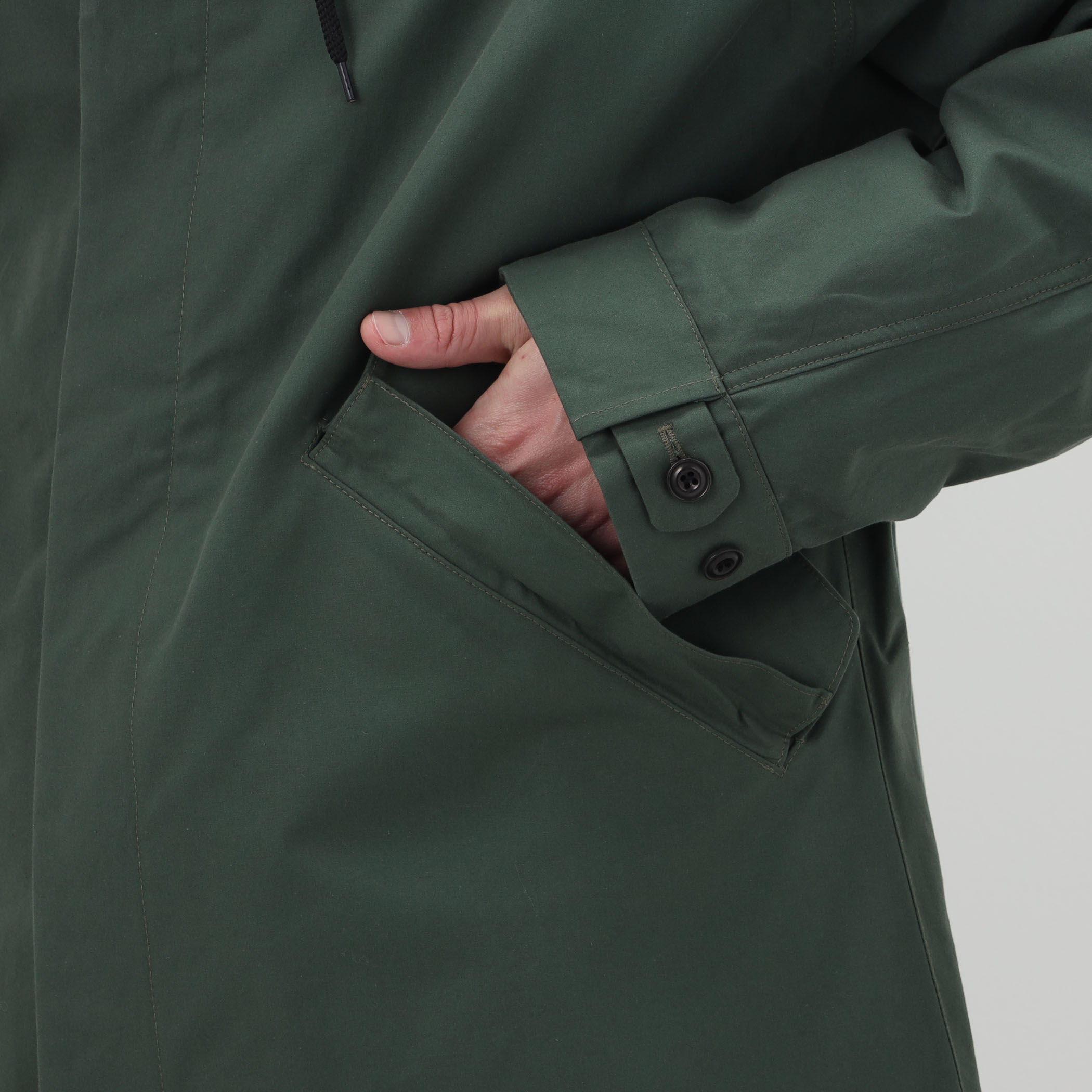 EASTMOND APPAREL ドライワックスコットン ミリタリーコート